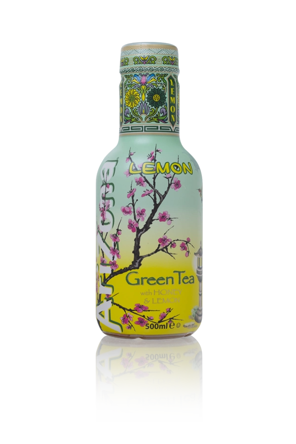 AriZona Green Tea Lemon IceTea 6x50cl pet front