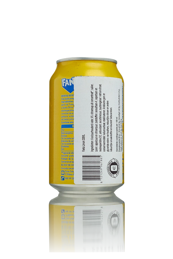 Fanta fruit twist china blik 33cl back