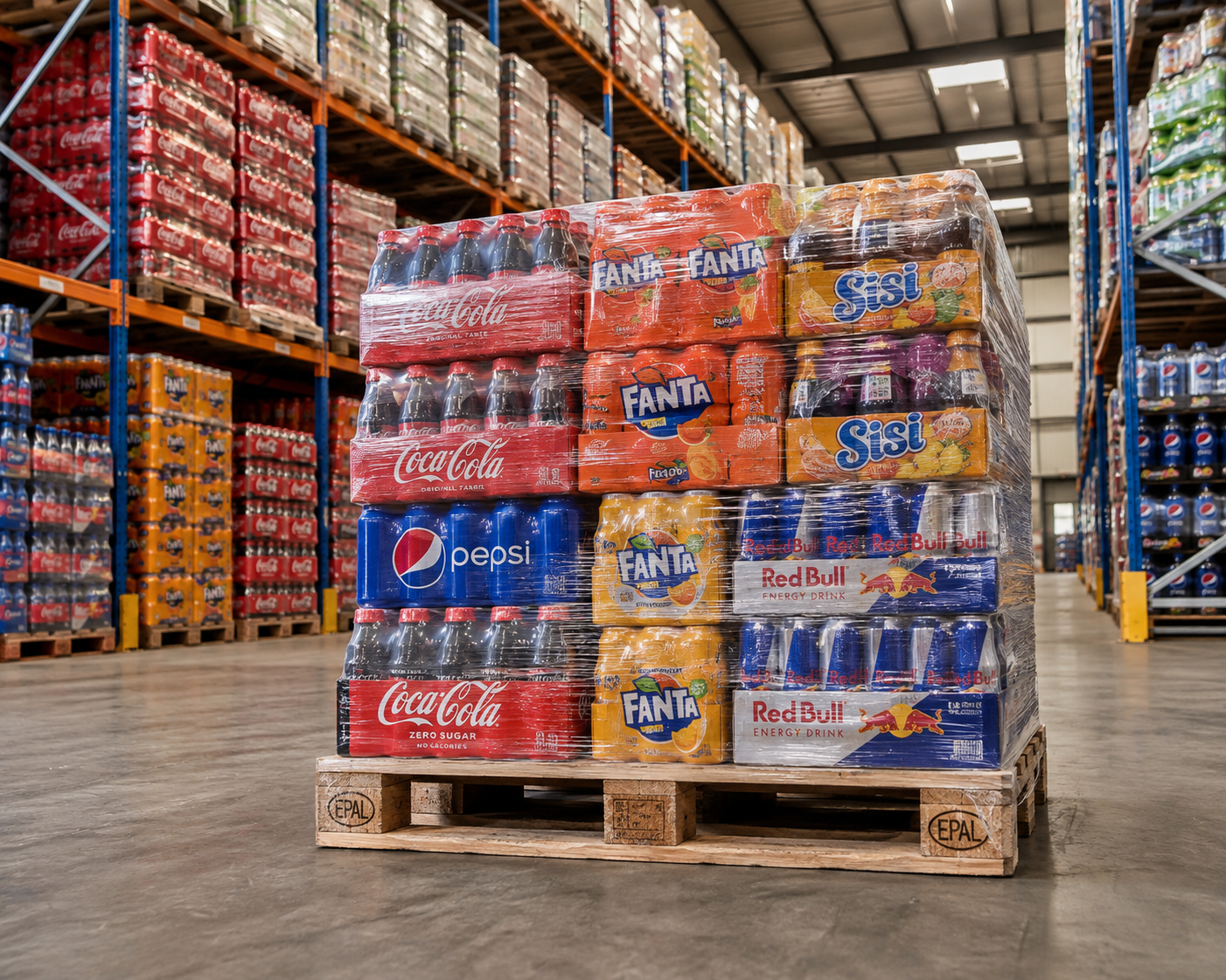 Frisdranken combineren per pallet haal maximaal voordeel uit je bestelling