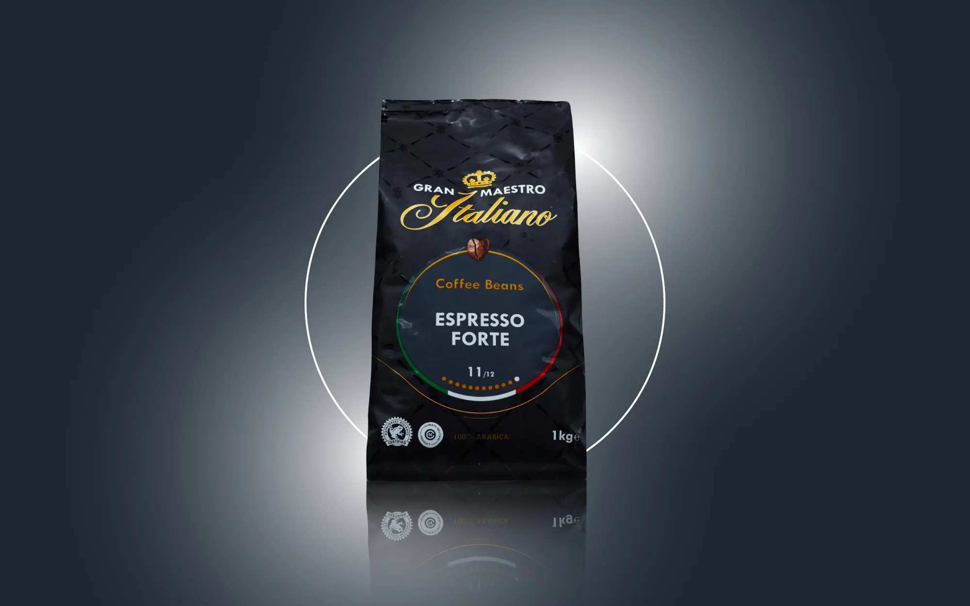 Gran maestro italiano espresso forte 4 x 1 kilo