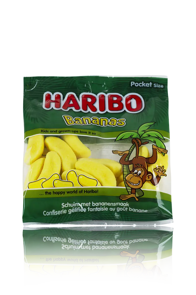 Haribo bananas 28x75gr