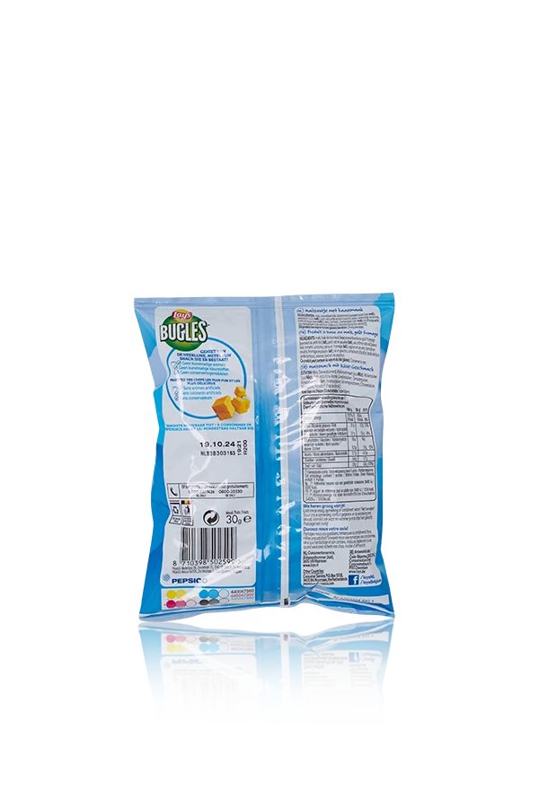 Lays bugles nacho cheese nederland 24 x 30g zak back