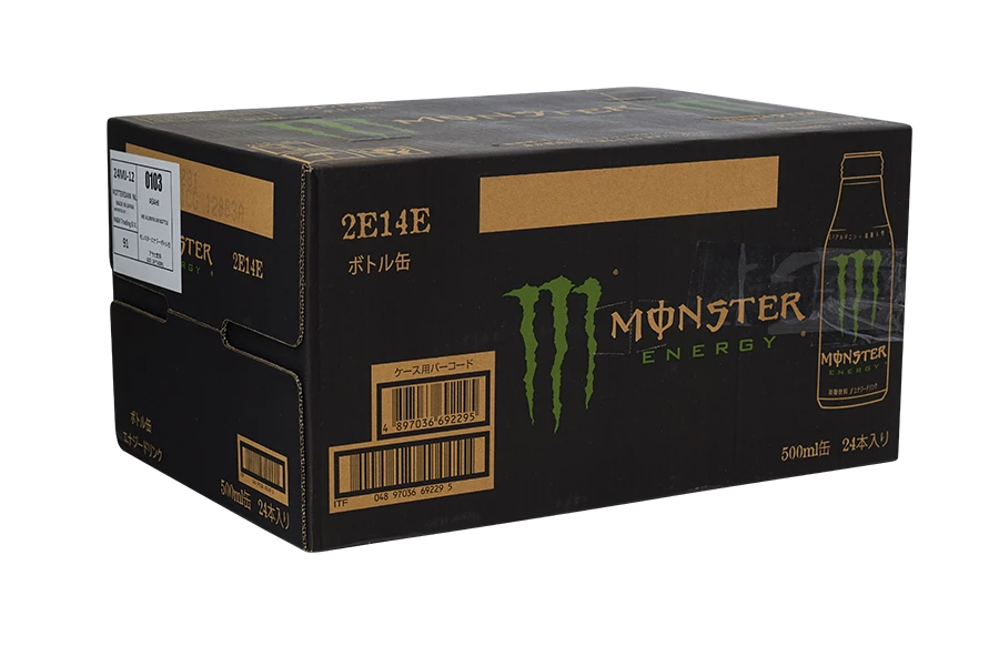 Monster energy jp 24 x 50cl fles tray