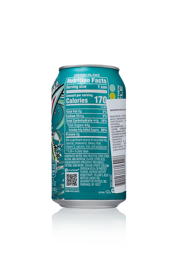 Mountain dew baja blast usa 24 x 40cl fles back