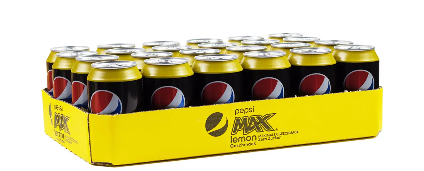 Pepsi Cola Max Lemon Tray