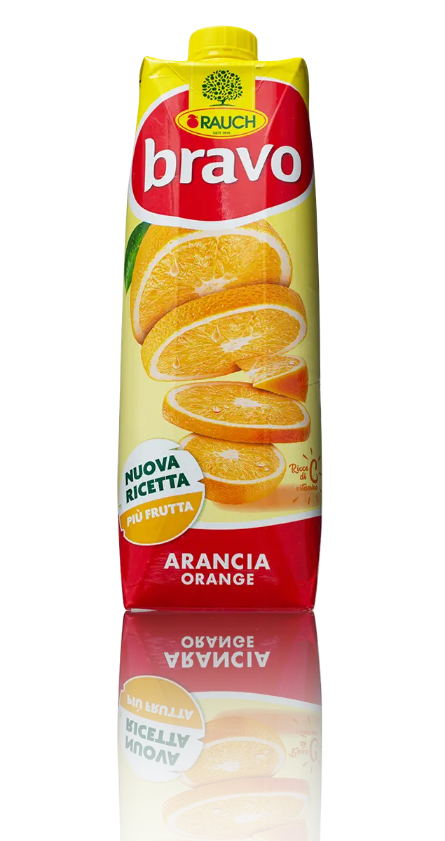 Rauch bravo arancia 1 liter tetrapak