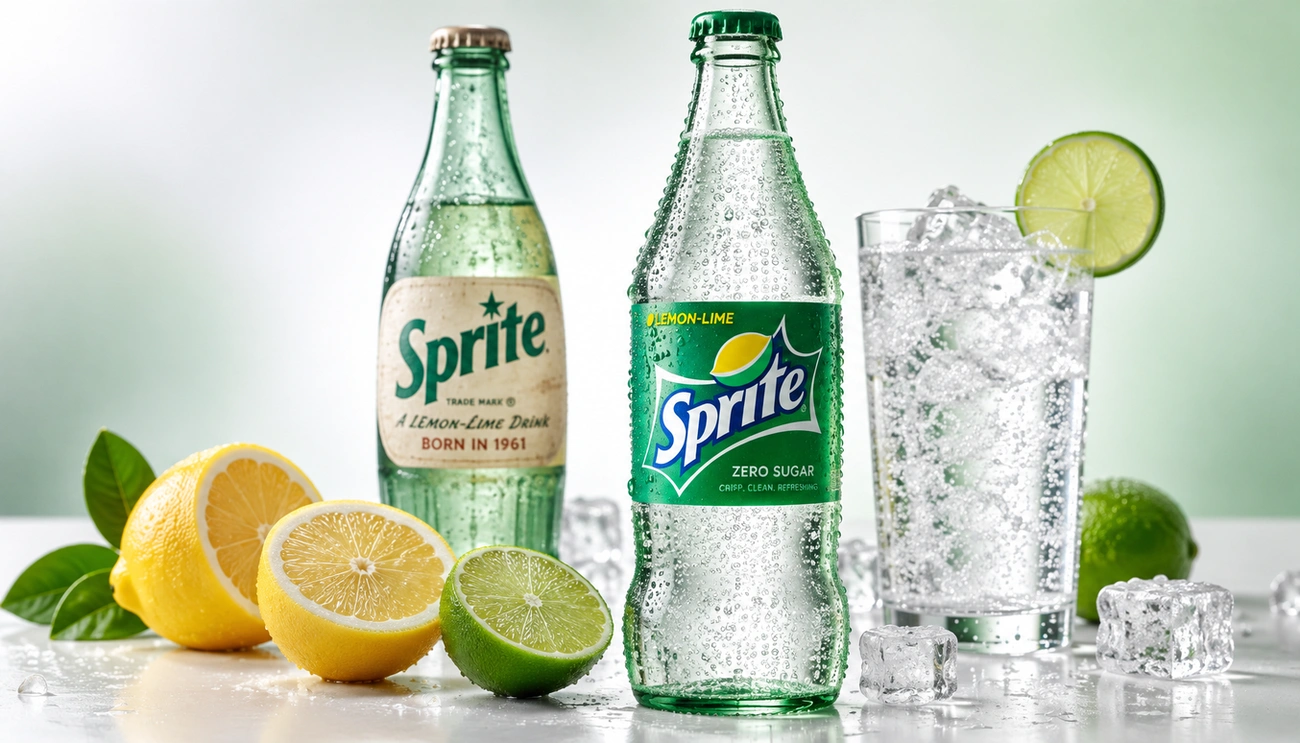Sprite geschiedenis van suikerbom tot suikervrije klassieker