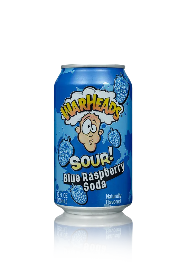 Warheads Sour Blue Berry Soda